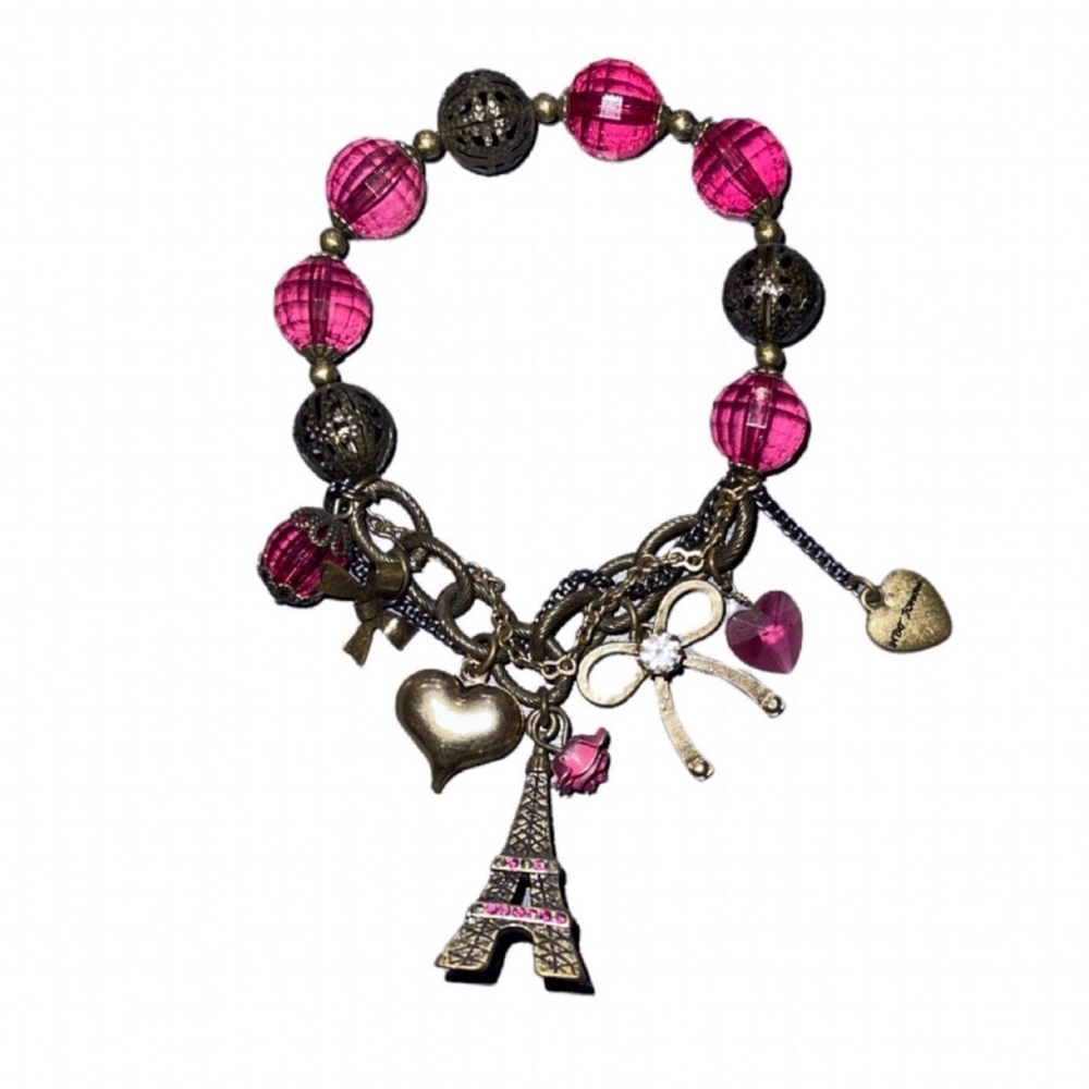 Betsey Johnson Paris Charm Bracelet